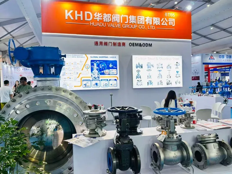 I-Zhejiang Int'l Valve Industry Chain Fair 2026 Iphethwe Ngempumelelo — Siyabonga Ngokuvakashela I-Huadu Valve Group (KHD) e-Booth 8T65