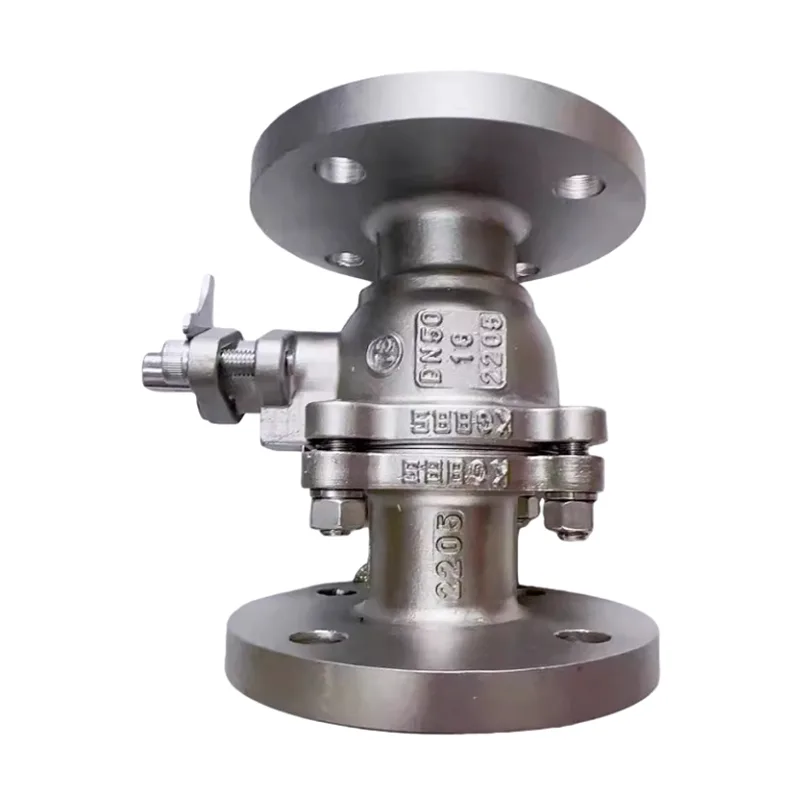 I-Duplex Steel Flange Ball Valve