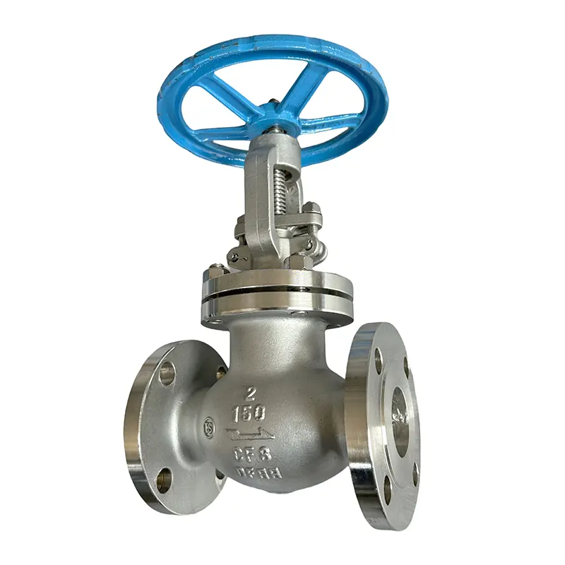 I-Stem engakhuphuki kanye ne-Rising Stem Manual Globe valve