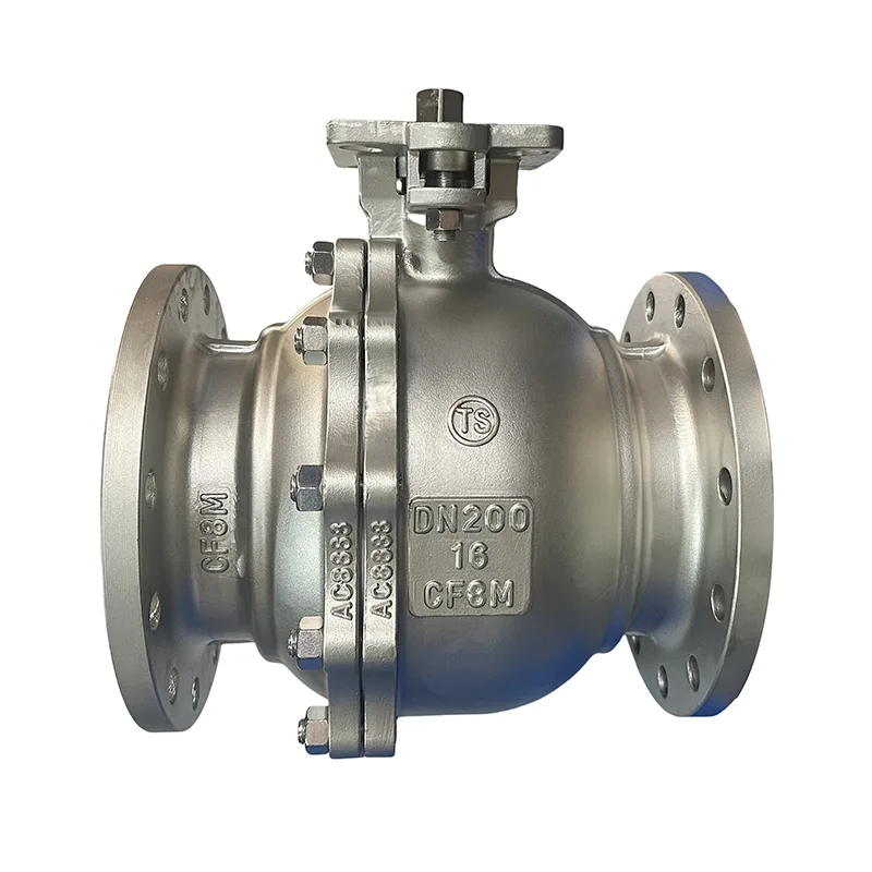 I-Stainless Steel Flanged Ball Valve