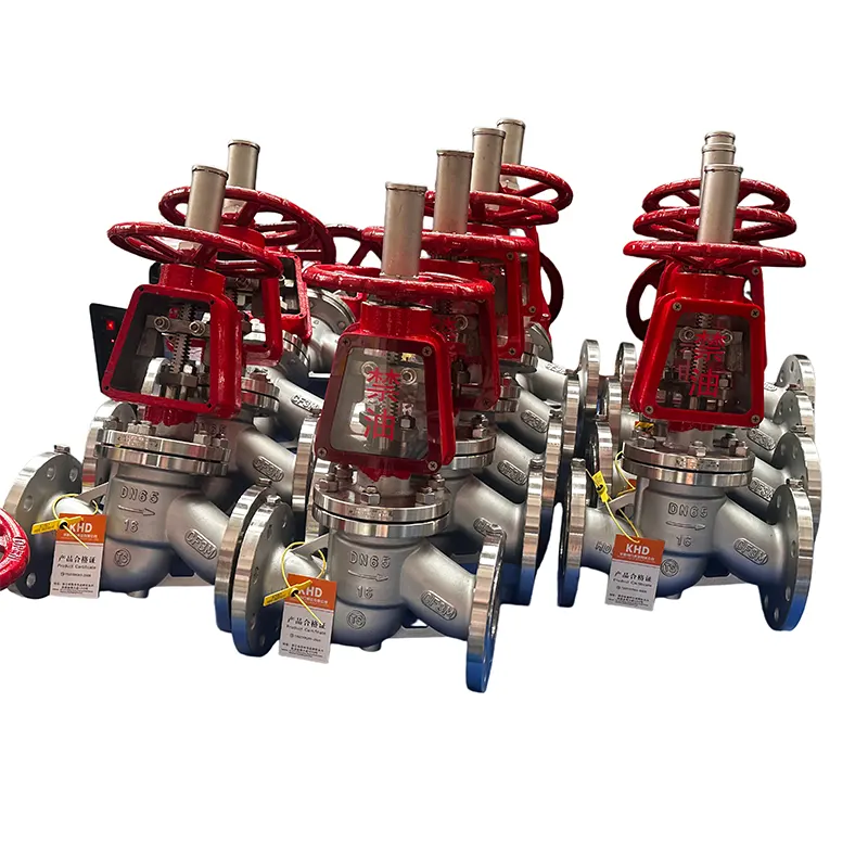 I-Stainless Steel Oxygen Globe Valve